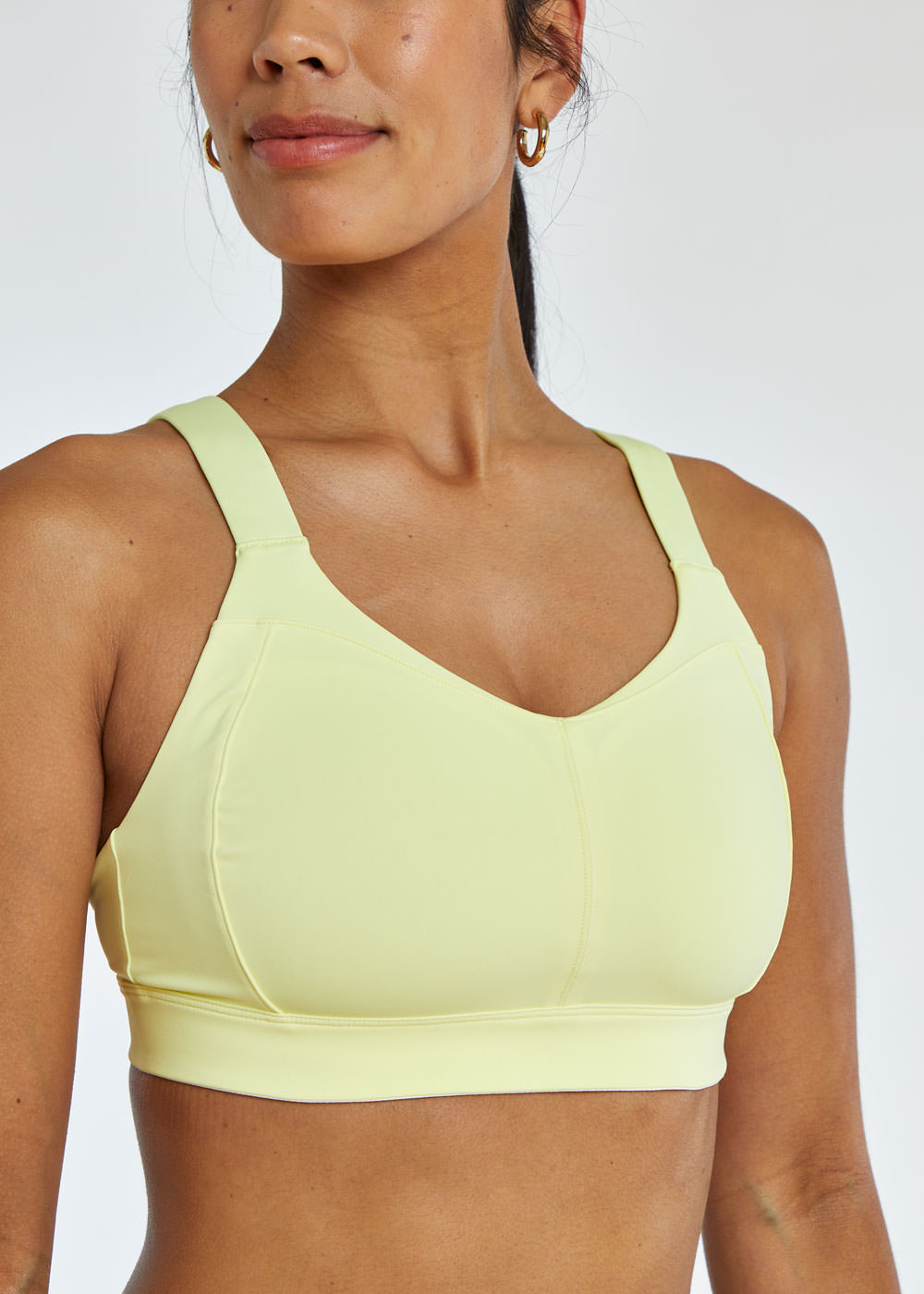 Lizzy Strappy Back Sports Bra - Yellow Pear - Final Sale – Gallery 512  Boutique