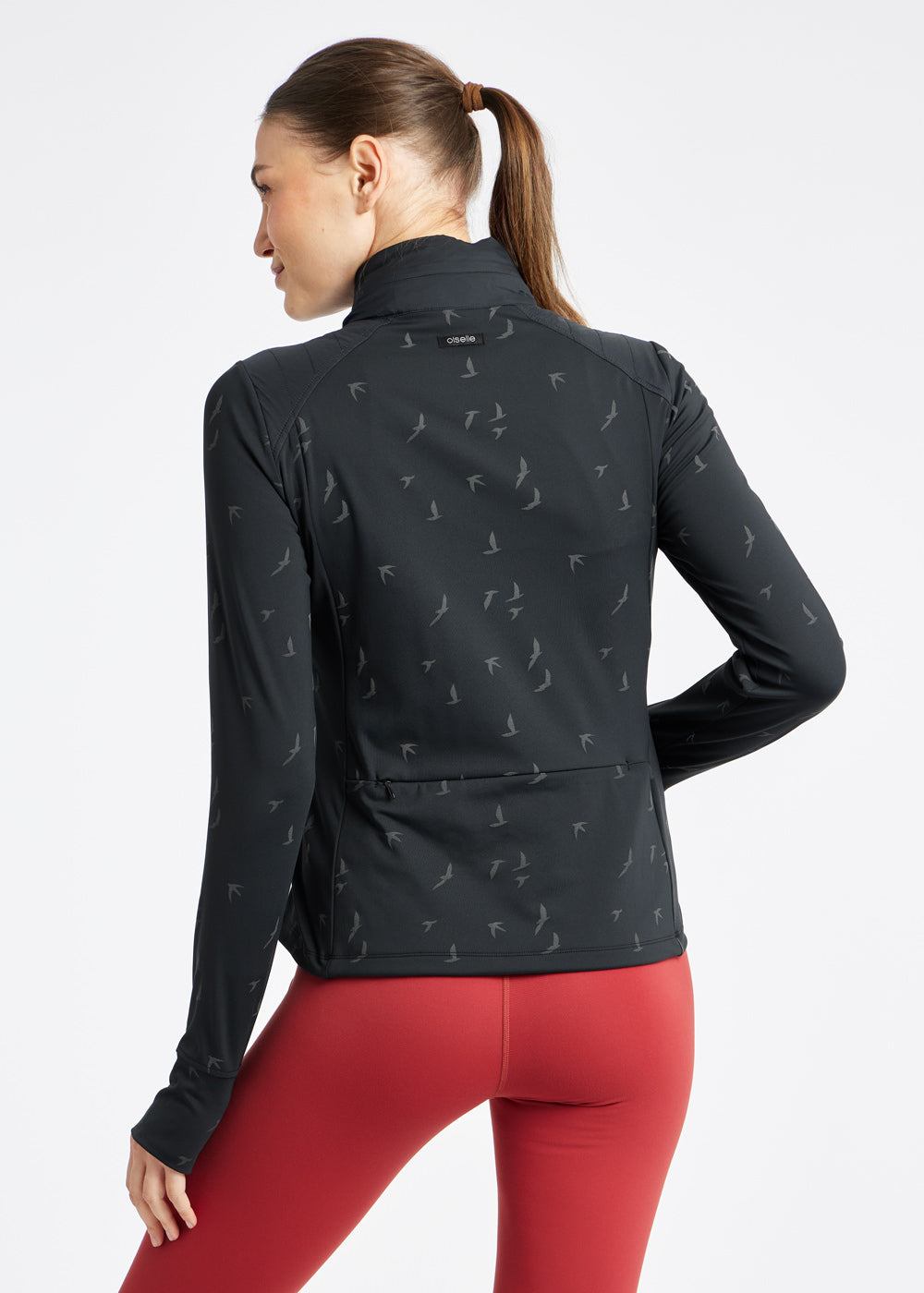 Firecracker Insulated Running Jacket, back