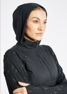 Firecracker Insulated Running Jacket, hood