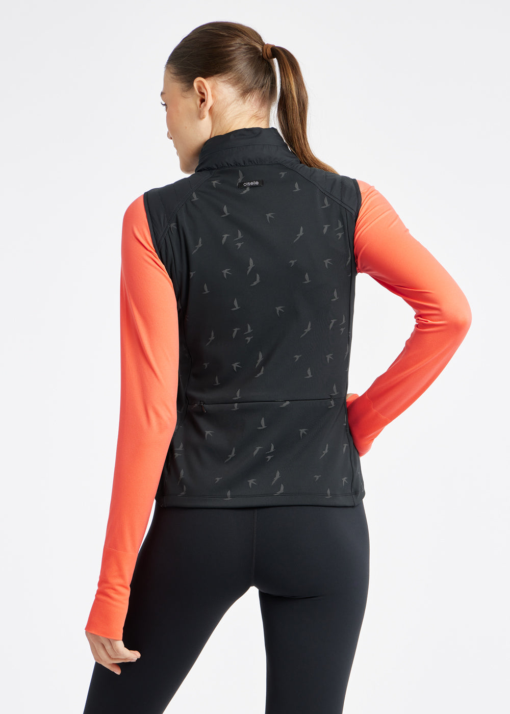 Firecracker Insulated Running Vest, back