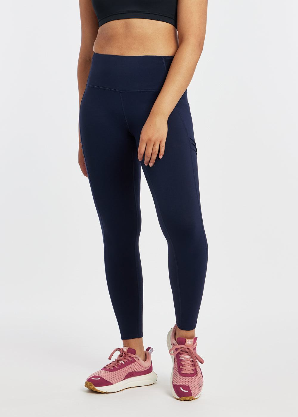 Oiselle Women s Pocket Jogger Tights Ink Blue 8